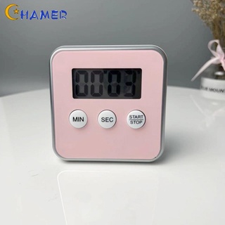 CHAMER- ~Electronic timer Digital LCD  timer kitchen timer kitchen clock stopwatch【CHAMER-Home】