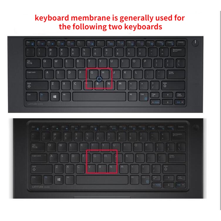 Miếng Dán Bàn Phím Laptop Dell Latitude 5450 3340 7480 7490 5490 5491 E5450 E5470 E7450 E7490 E5490 14 Inch