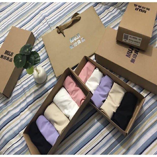 hộp 5 quần lot nữ MUJI xuất nhật | BigBuy360 - bigbuy360.vn