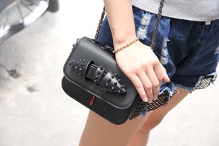 Túi louboutin nơ đinh super fullbox