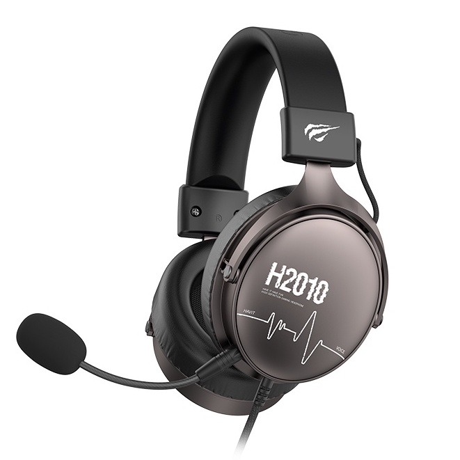 Tai Nghe Gaming Headphone  HAVIT H2010D, Driver 50mm, Thiết Kế Khung Thép, Mic Khử Ồn- Hàng Chính Hãng