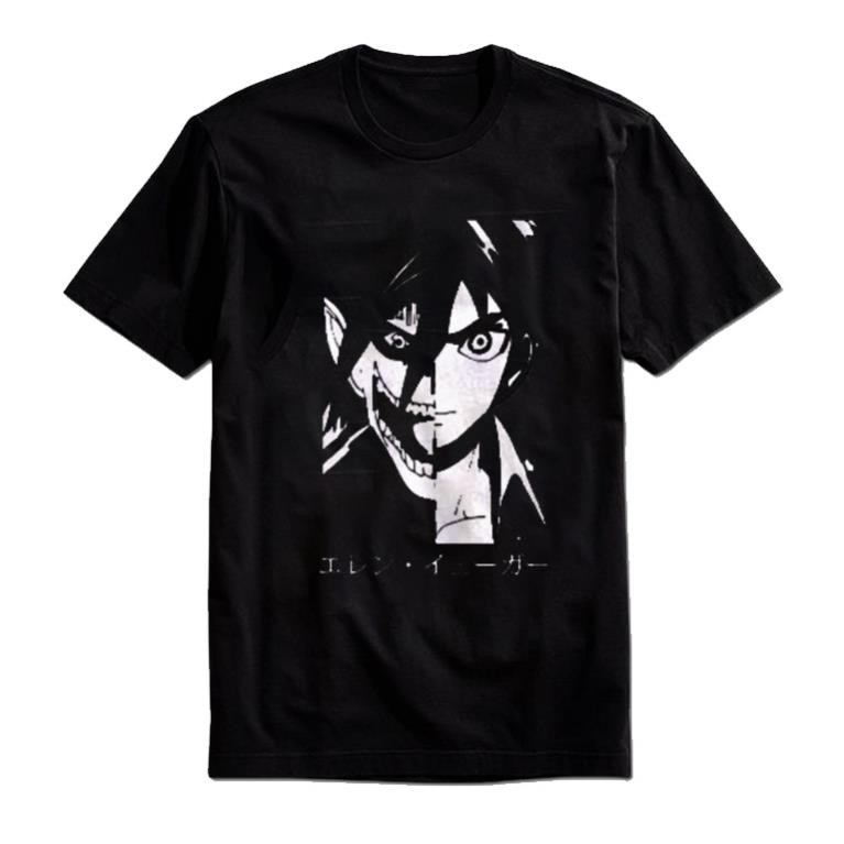 🔥HOT🔥 ⚡ Áo phông anime Eren Jeager Aot - Naruto - Dragonball cực ngầu