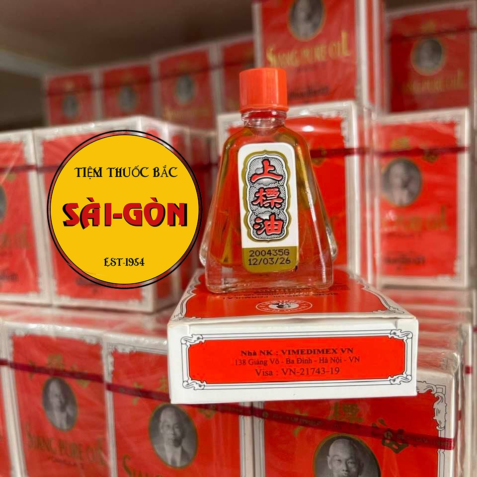 Dầu gió đỏ Siang Pure Oil Formula I Thái Lan 7cc HÀNG NỘI ĐỊA CHÍNH HÃNG