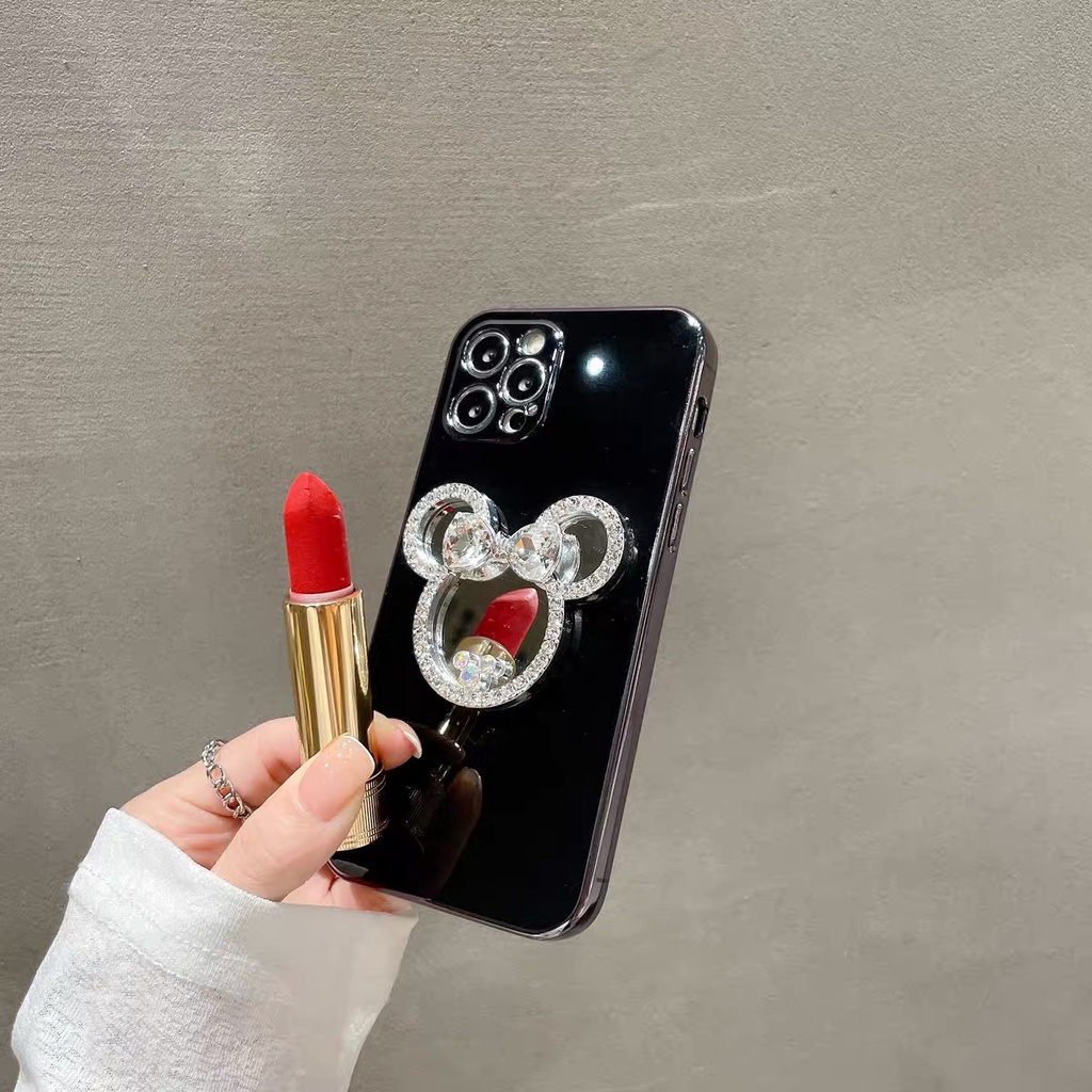 Ốp Điện Thoại Họa Tiết Chuột mickey Cho Iphone 12 pro max 11 pro max xs max xr x 7 8 plus