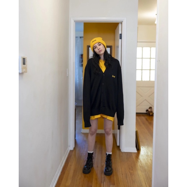 Áo Cadigan Drew House Đen ss22- Drew House Cadigan black for men woman/ Áo len Drew- Áo Drew