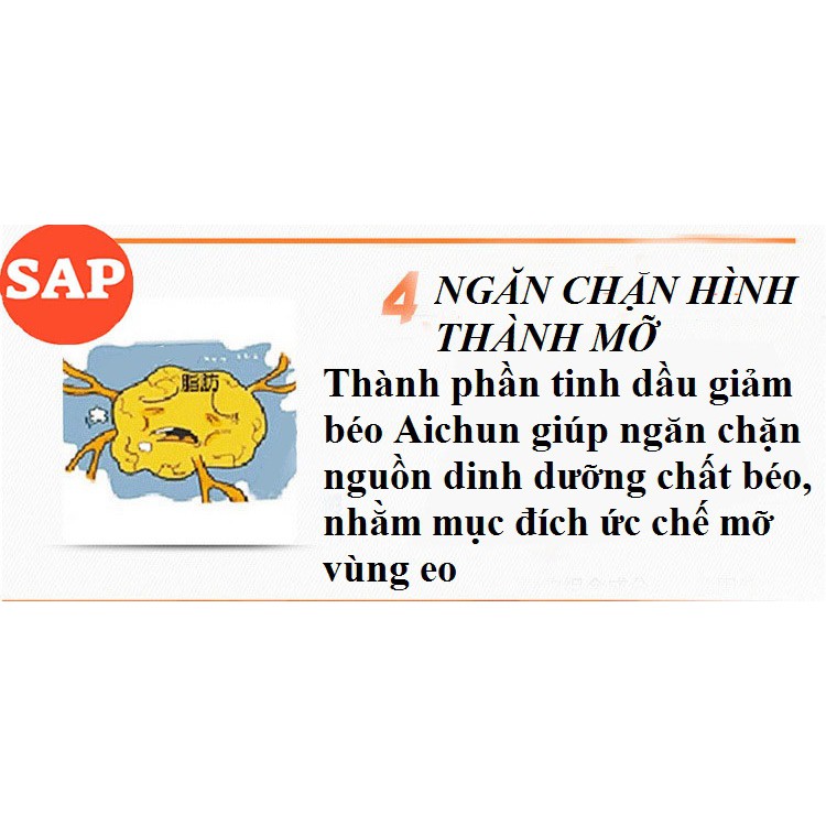 Tinh Dầu ớt tan mỡ bụng Sau 7 Ngày 30ml Aichun Beauty