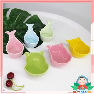 Chén ăn dặm kiểu nhật, bát gốm sứ ăn dặm hình gấu Pooh, hình con cá ngộ nghĩnh giúp bé ăn ngon miệng BabyBooHN