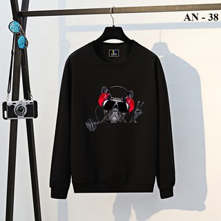 Áo Nỉ Da Cá Nam Nữ Siêu Dày Dặn In Decal Cao Cấp