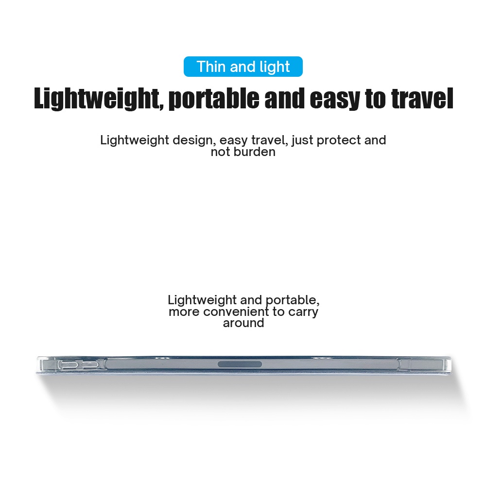 Bao da Máy Tính Bảng Dllencase 2021 cho Ipad Pro 11 M1 2019 2020 10.2 7 / 8th 2018 9.7 5 / 6th Mini 4 5 Air 4 10.5 10.9