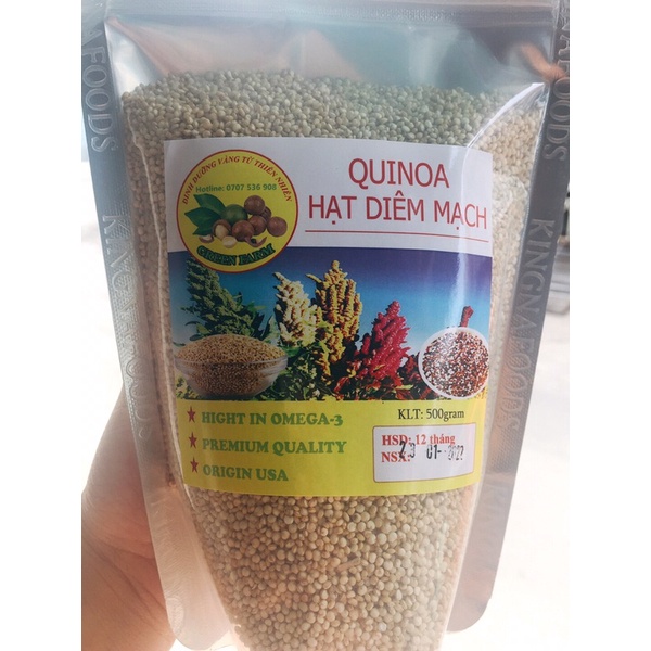 1Kg Diêm mạch Nhập khẩu Mỹ Quinoa