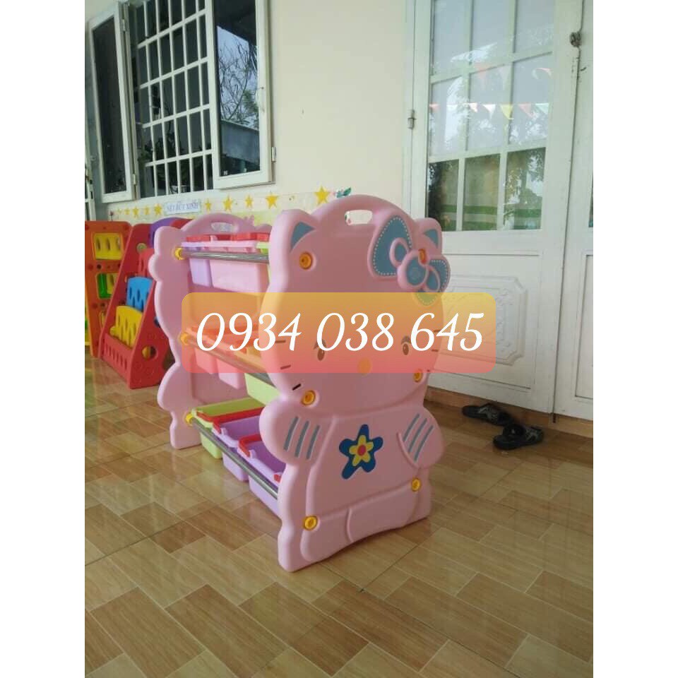 KỆ NHỰA MẦM NON 3 TẦNG CHO BÉ | BigBuy360 - bigbuy360.vn