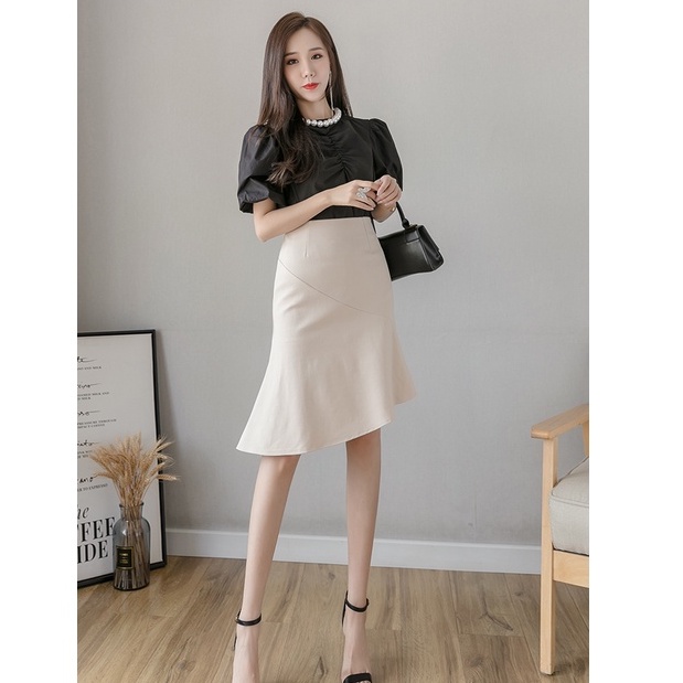 Chân Váy Công Sở Cách Điệu Chân Váy Đuôi Cá Tới Gối