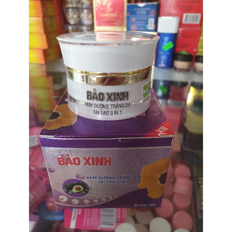 kem bảo xinh dưỡng trắng da tái tạo 3in1 ,20g