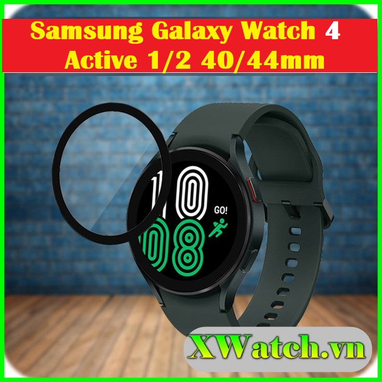 Cường lực dẻo 3D Full màn Samsung Galaxy Watch 4 44mm 40mm Active 2 40mm Active 2 44mm