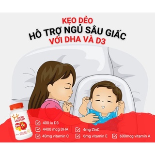 [CHÍNH HÃNG] Kẹo Dẻo Happy Vitamin Kids