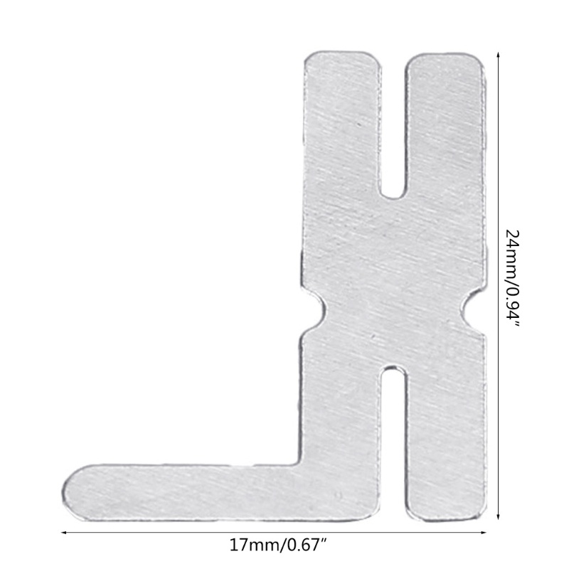 Set 100 Thanh Thép Mạ Niken 8x25 X 18cm Hình Chữ H Chuyên Dụng Dành Cho Pin