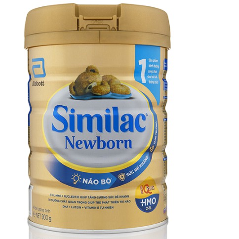 Sữa Similac Newborn IQ plus HMO số 1 900g (0-6 tháng)