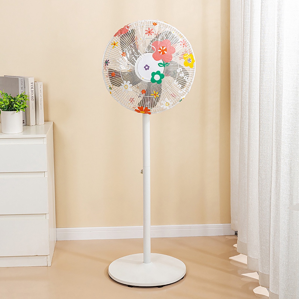 Vỏ Bọc Quạt Đứng Bằng PEVA Chống Nước Chống Bụi In Họa Tiết Hoa Hướng Dương / Khủng Long