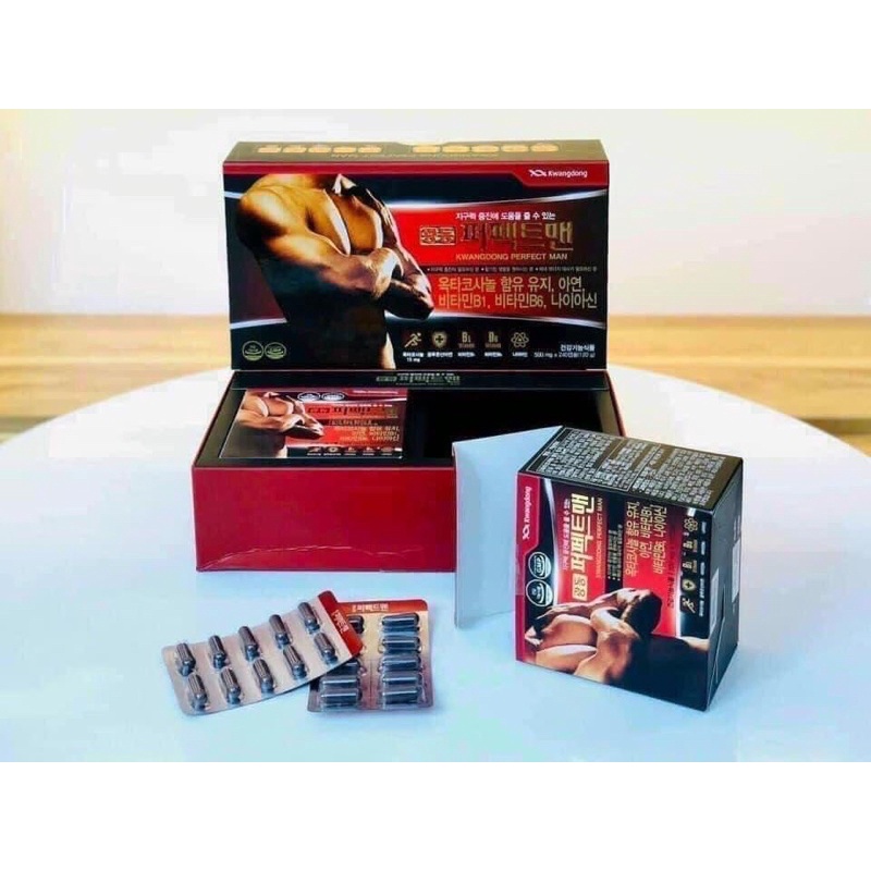 [SỈ TẬN GỐC] Viên Uống Tăng Cường Sinh Lí Nam Giới KWANGDONG [HÀNG NỘI ĐỊA HÀN QUỐC]