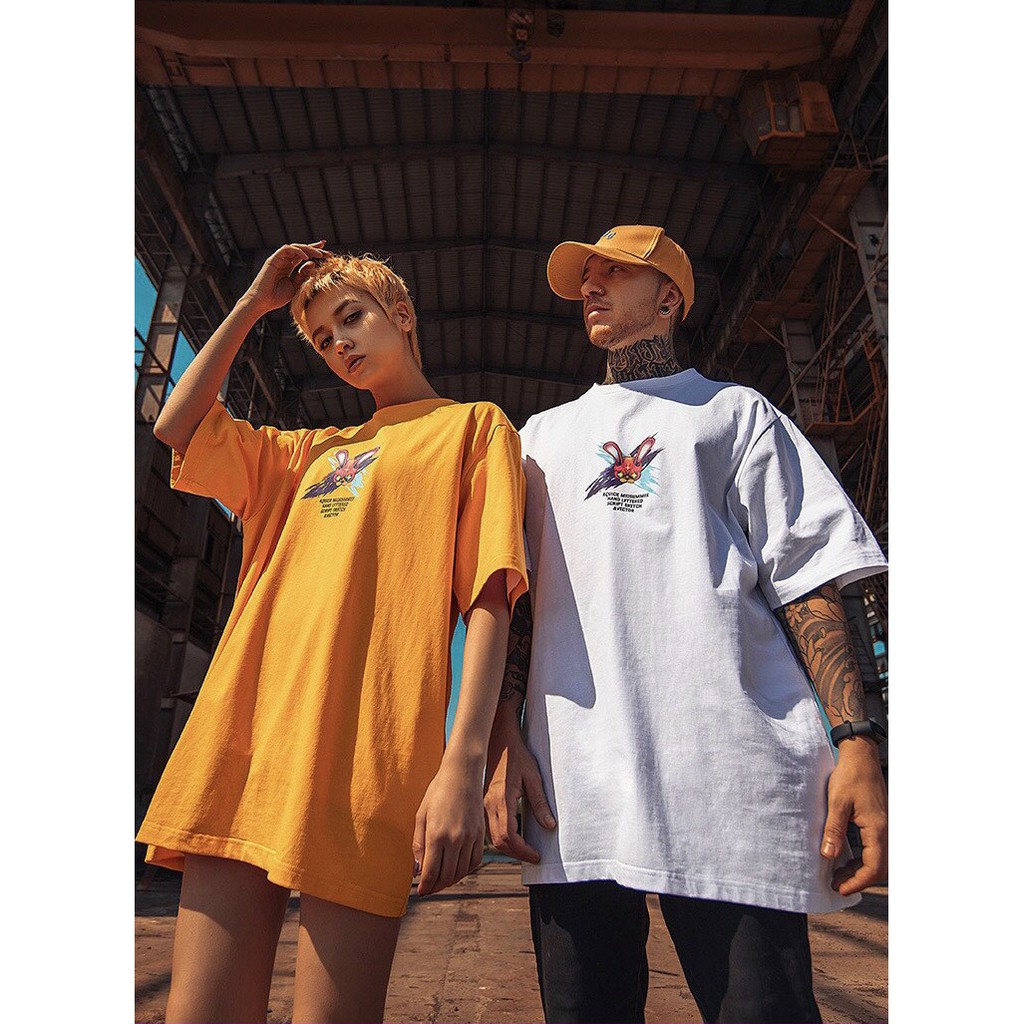 Áo thun tay lỡ form rộng ESTINI áo thun Unisex nữ nam Cotton 4 Chiều NUTHINK THỎ X - BS04