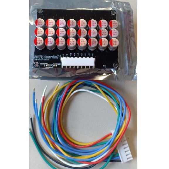 Mạch cân bằng chủ động 5.5A, điện dung tích cực pin Lithium 3.2V, 3.7V, 3S, 4S, 7S, 8S, 16S, 5.5A