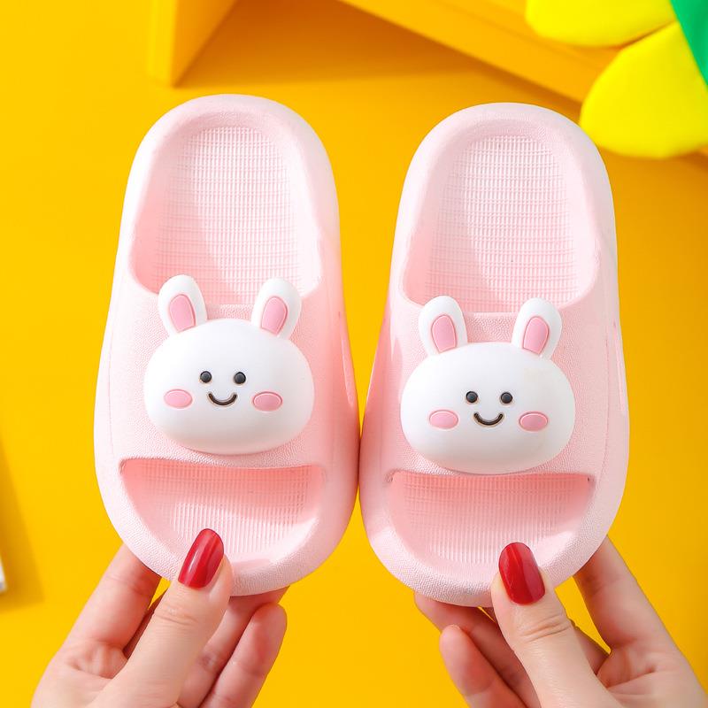 Dép lê hình gấu đáng yêu dành cho bé [H27] siêu cute chống trơn trượt LUCKY SHOES VN