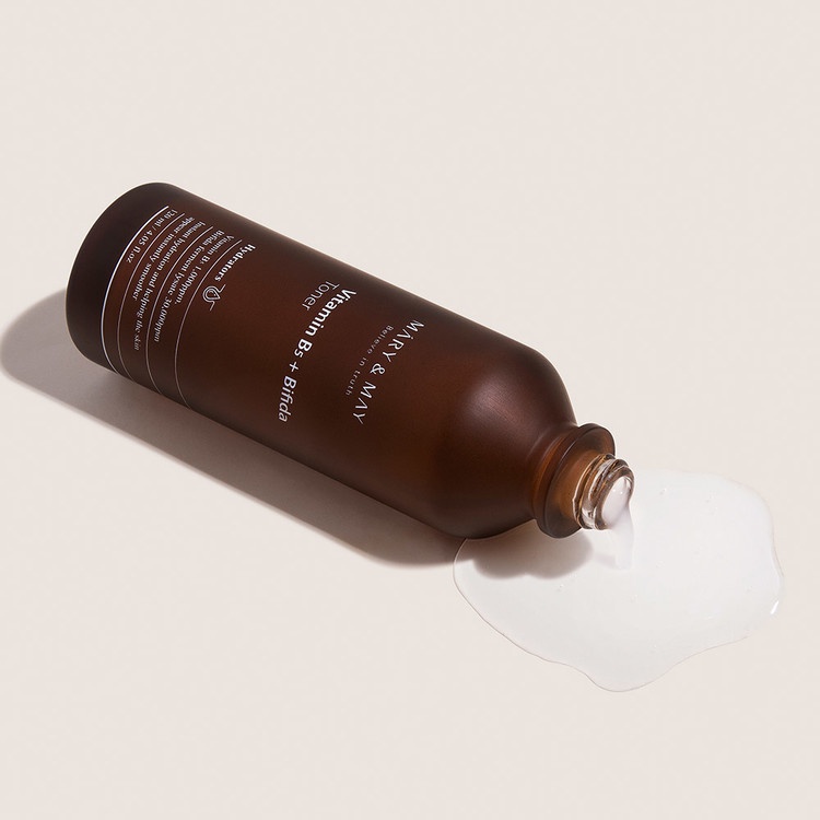 Nước Hoa Hồng Cân Bằng Phục Hồi Sáng Da Mary & May Vitamin B5 + Bifida Toner 120ml