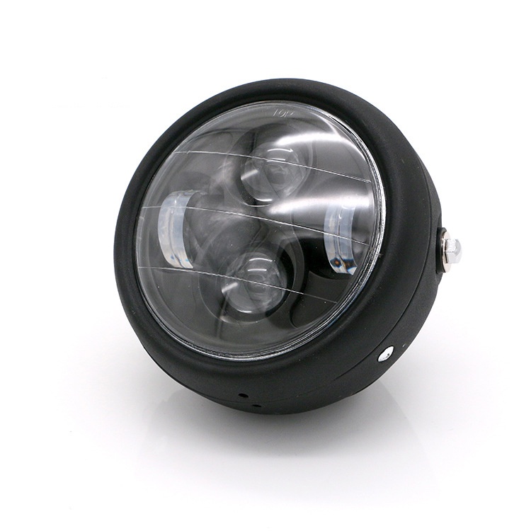 Gáo đèn pha 4 bi cầu viền angle light dùng cho các dòng xe mô tô GD110 YB125 CG125 Husky 125
