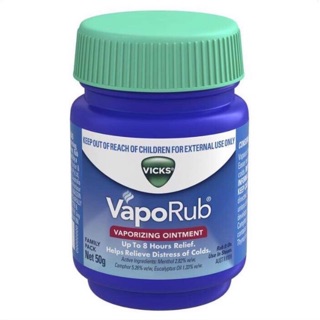 Dầu bôi ấm ngực vicks vaporub 50gr