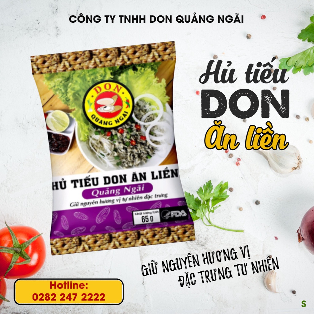 COMBO 5 GÓI HỦ TIẾU DON - ĐẶC SẢN QUẢNG NGÃI