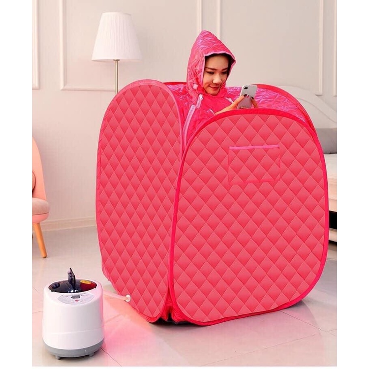 Combo Lều Xông Hơi Tự Bung Cao Cấp - Lều Xông Hơi 3 Lớp Kèm Máy Xông (Tặng Kèm Thảo Dược Xông Hơi)