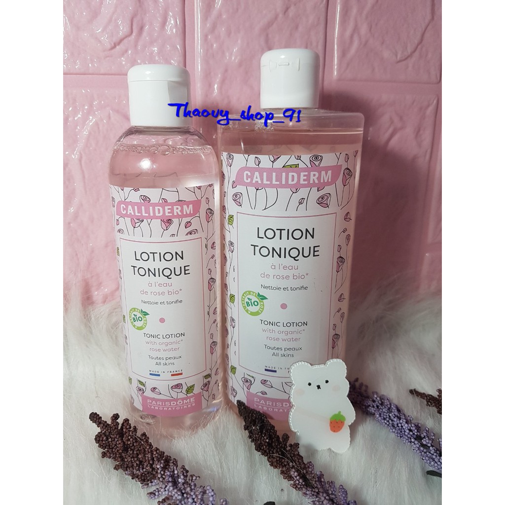 Nước hoa hồng Calliderm 250ml-500ml ( lotion tonique)