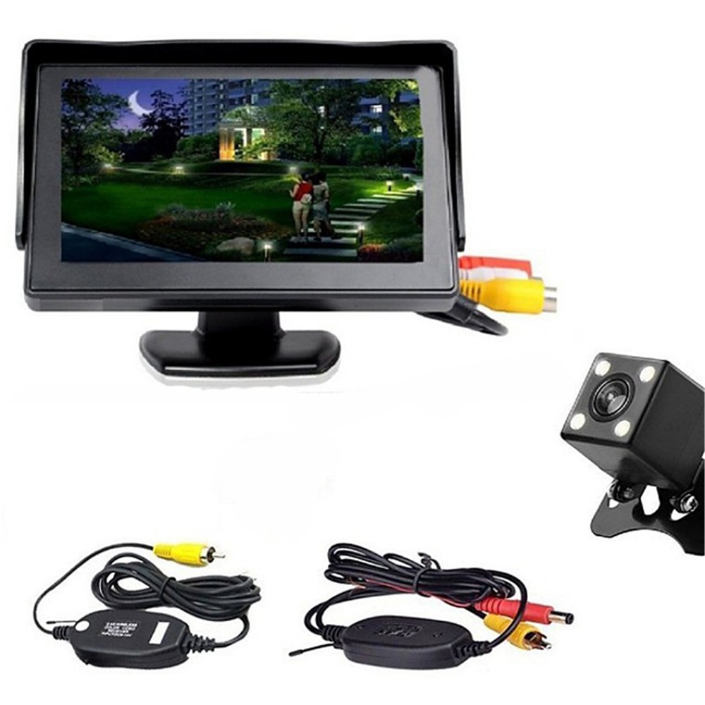 Máy Quay Ban Đêm Không Dây 4 Bóng Led 4.3 Inch | BigBuy360 - bigbuy360.vn