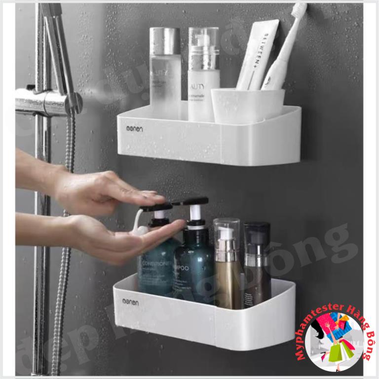 kệ nhà tắm chữ Nhật kệ nhà bếp dính hít nam trâm chịu lực mẫu mới OENON cao cấp