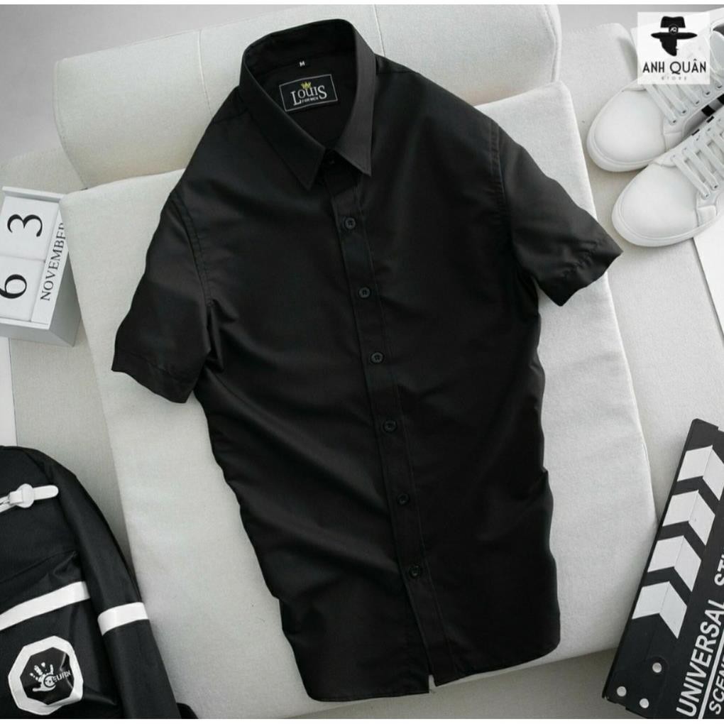 Áo Sơ Mi Nam Cộc Tay trẻ trung cao cấp Loại Đẹp