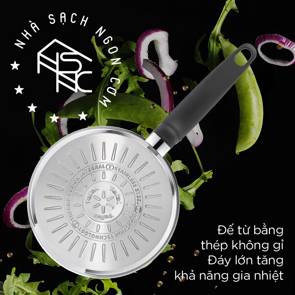 Quánh, nồi cán dài Tefal Primary 18cm, 2.1L - E3082375