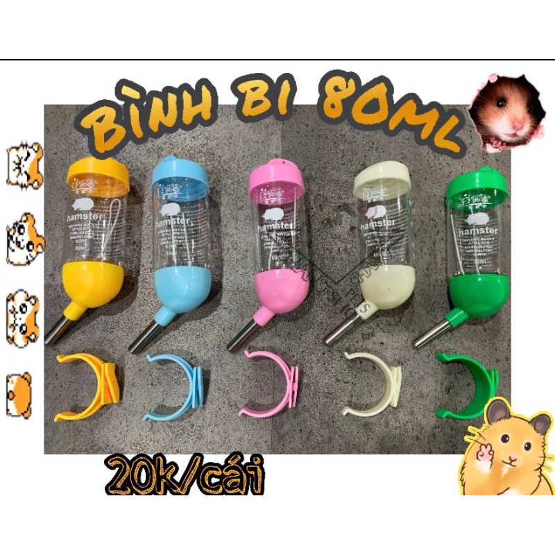 Bình bi 80ml cho hamster