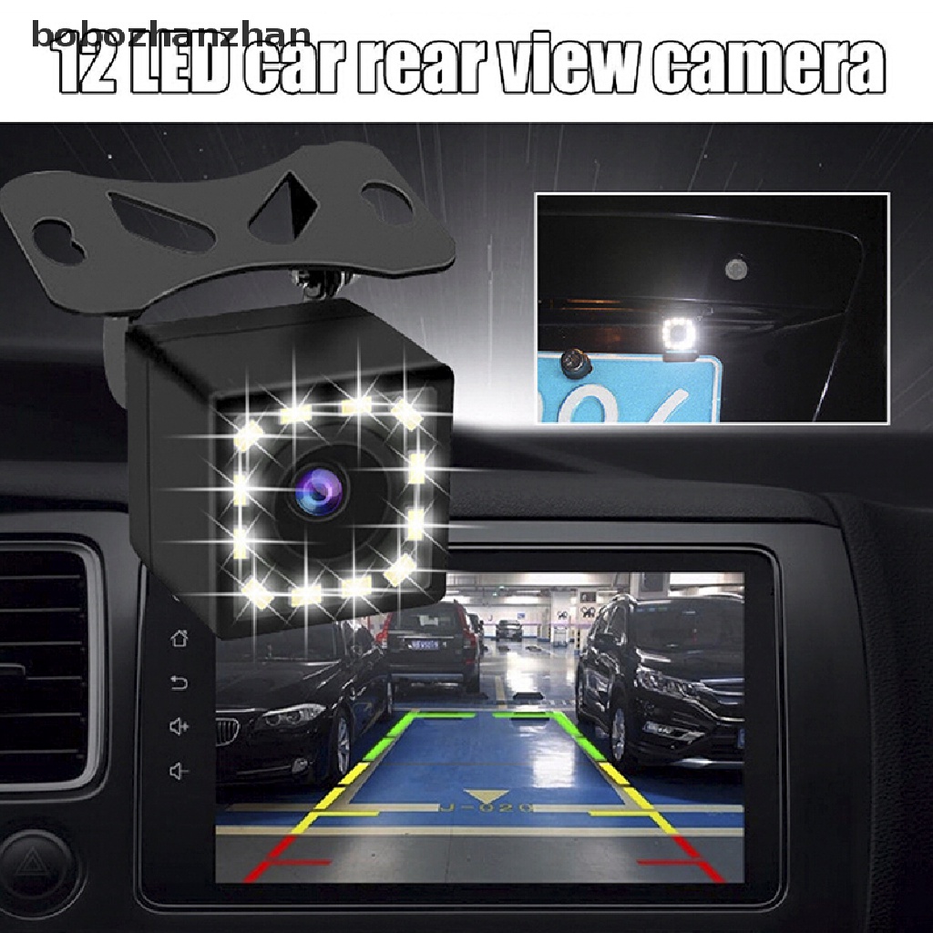 Camera chiếu hậu 12 bóng LED HD tầm nhìn đêm cho xe hơi
