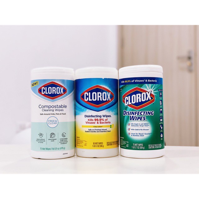 KHĂN LAU ĐA NĂNG CLOROX/LYSOL HỘP 85 TỜ