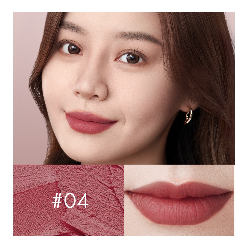 Set 5 son môi ZEESEA màu lì thời trang dưỡng ẩm lâu trôi