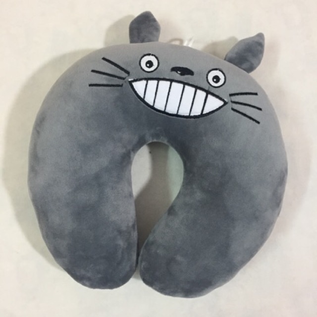 Gối chữ U Totoro kê cổ ngủ văn phòng, du lịch