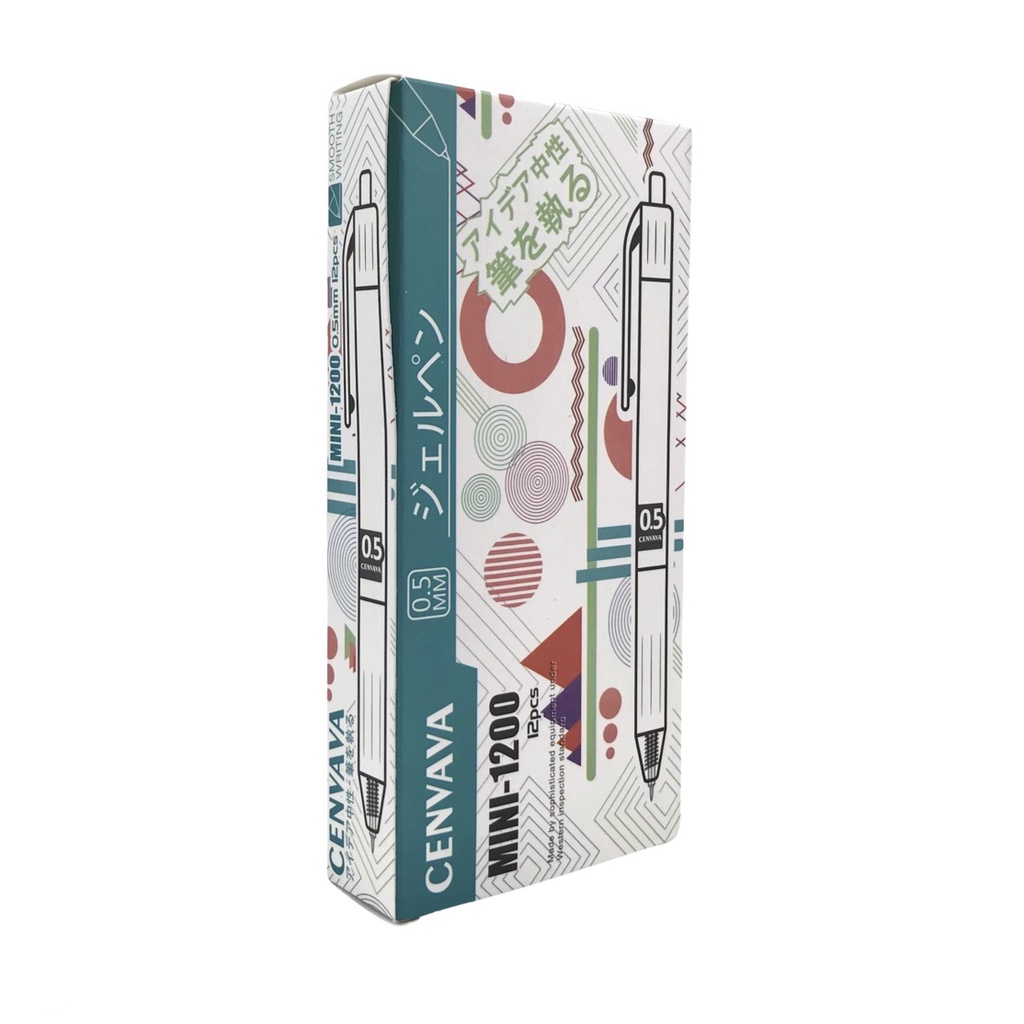 Bút Gel Bấm CENVAVA Mini-1200