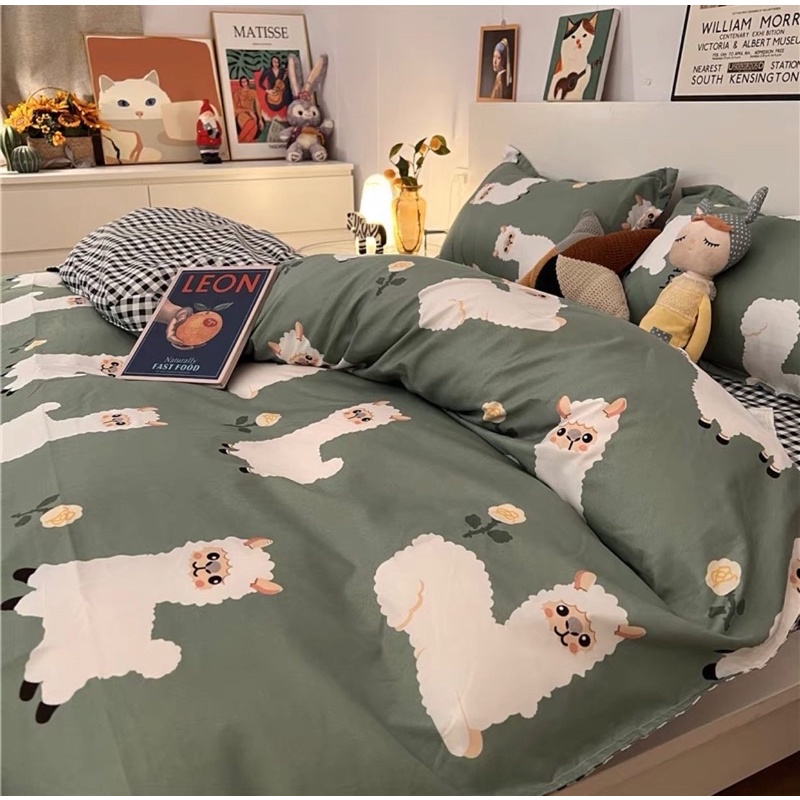 BST Vỏ Chăn Ga Cotton Poly Nhiều Hoạ Tiết - Chất Cotton Poly Đanh Vải - shinbedding