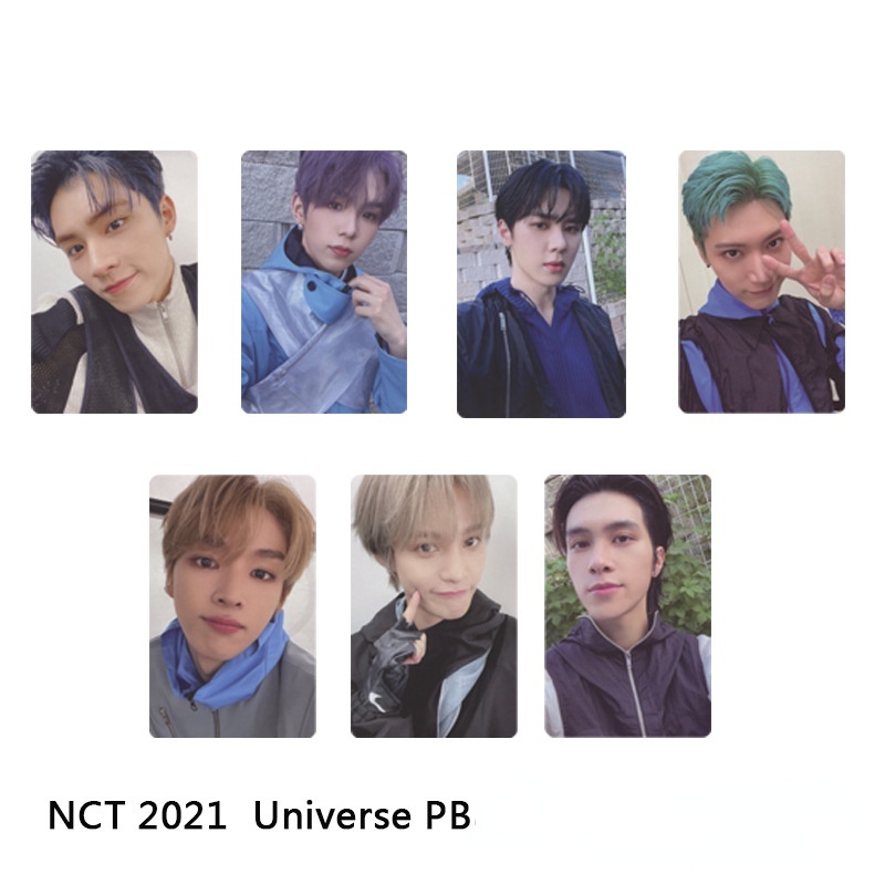 Thẻ Ảnh Tự Làm Hình Thành Viên Nhóm Nhạc Kpop NCT 2021