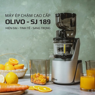Máy ép chậm, máy ép trái cây chậm OLIVO SJ -189