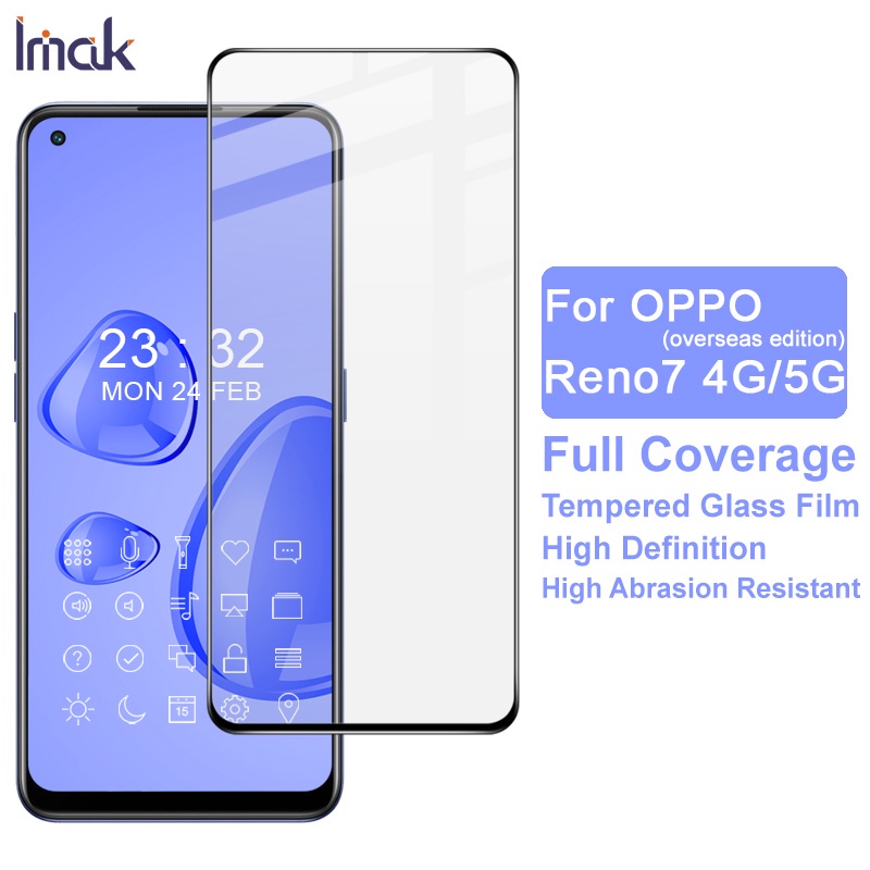 Kính Cường Lực Imak Chính Hãng Cho Oppo Reno 7 Reno7 4G / 5G Oppo F21 Pro 4G / 5G