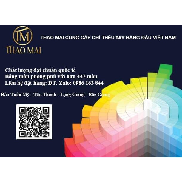 CHỈ KIM TUYẾN 7 MÀU