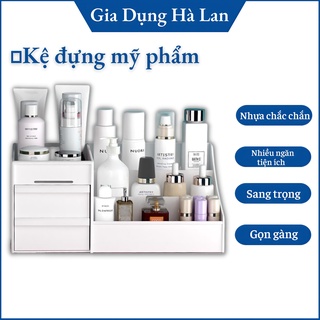 Kệ đựng mỹ phẩm đồ trang điểm 5 ngăn 3 tầng mini