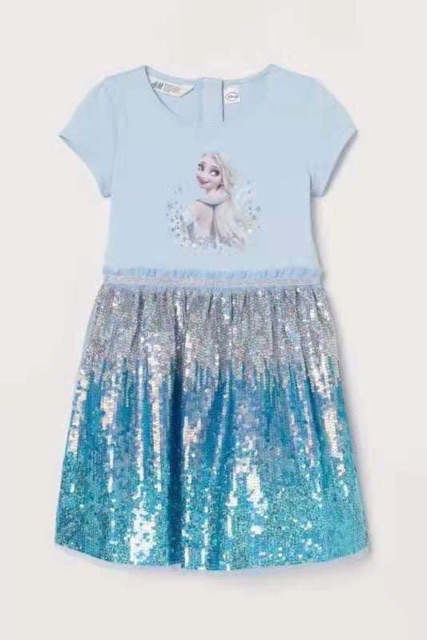 Váy élsa H&M đính sequin lấp lánh
