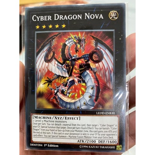 Thẻ bài yugioh cyber dragon nova - ledd-enb30